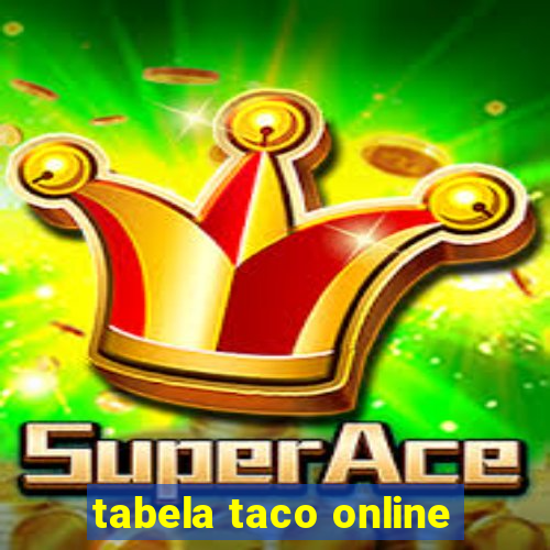 tabela taco online